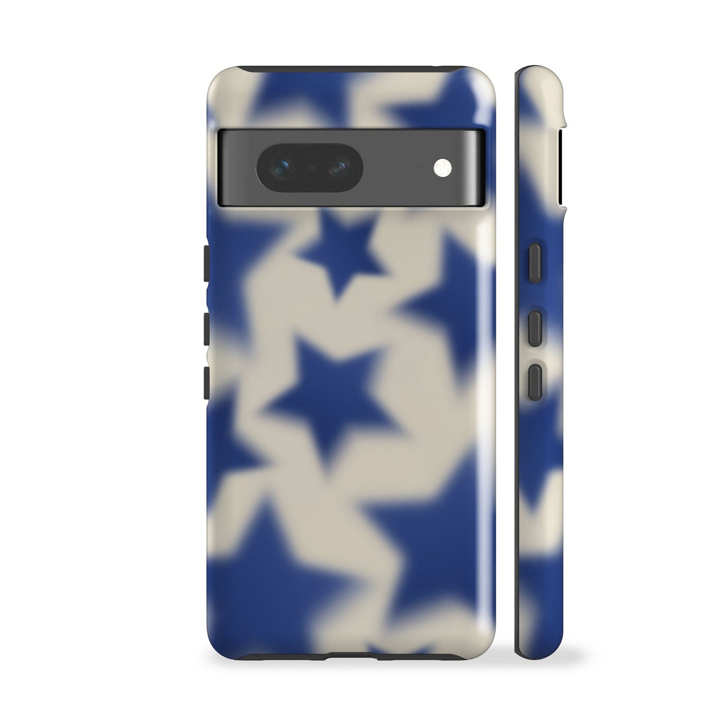 Blurry Blue Stars Phone Case