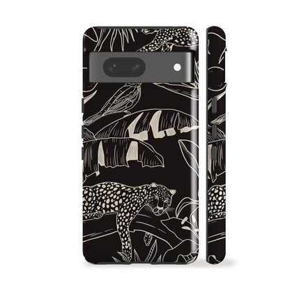 Jungle Jouy Black Phone Case