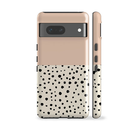 Liv Geo Dots Peach Phone Case