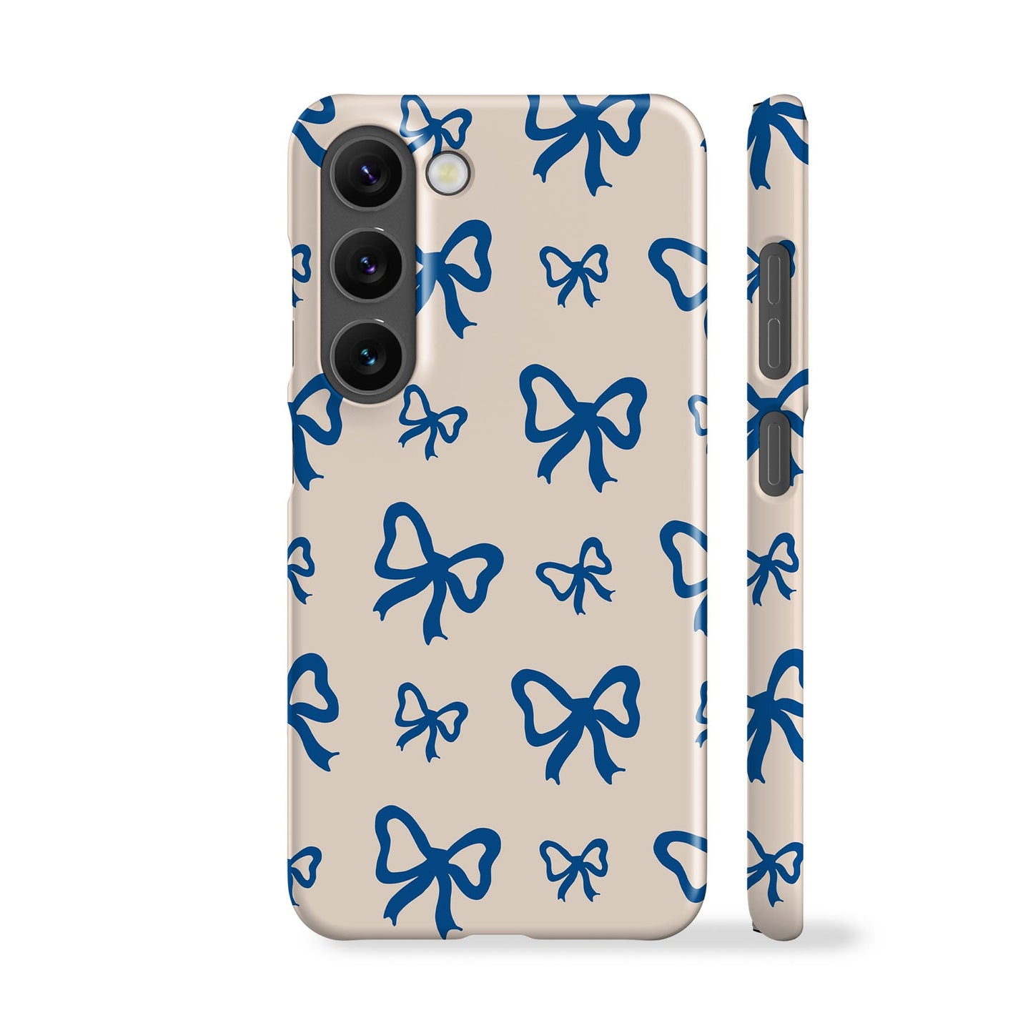 Blue Bows Phone Case