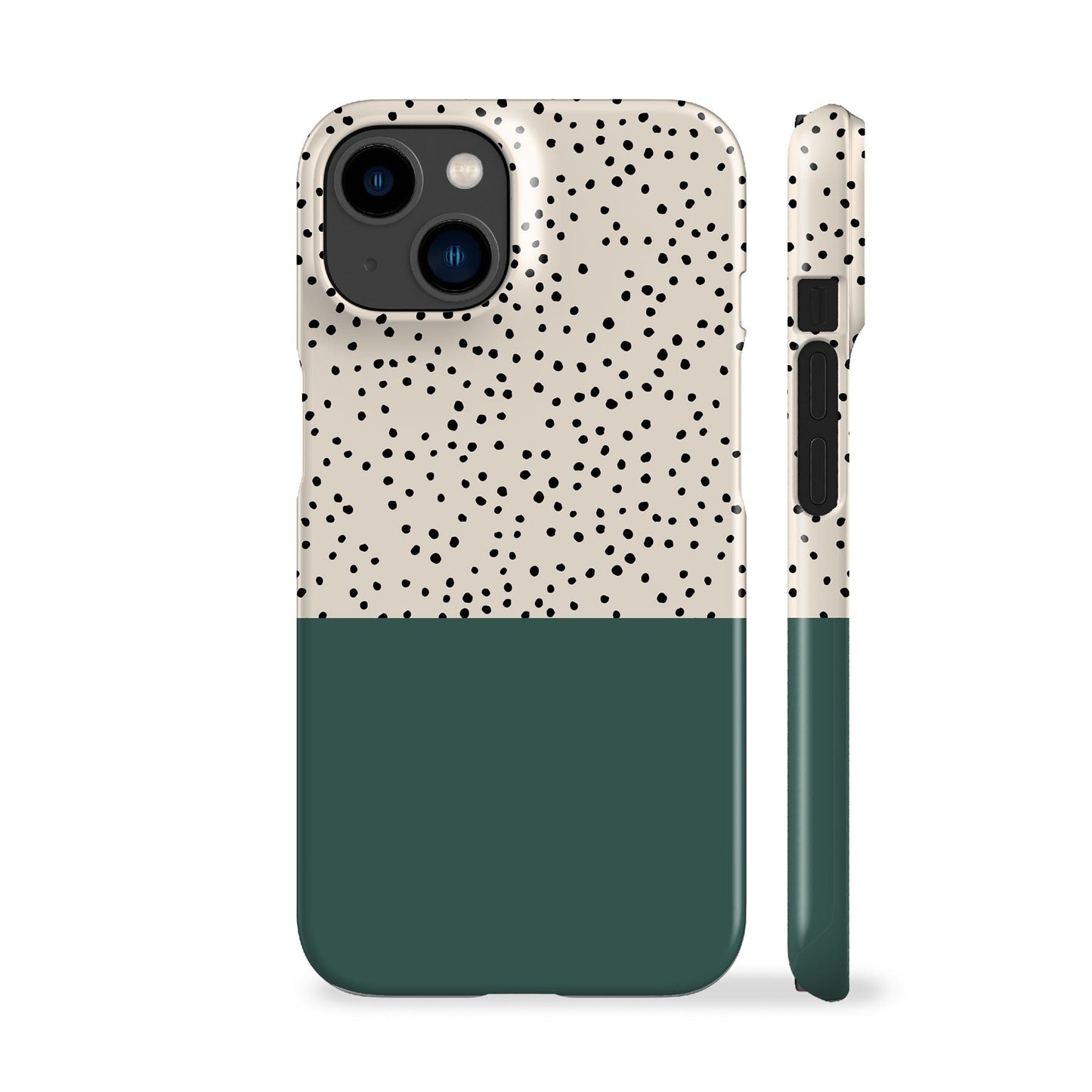 Geo Mini Spots Green Phone Case