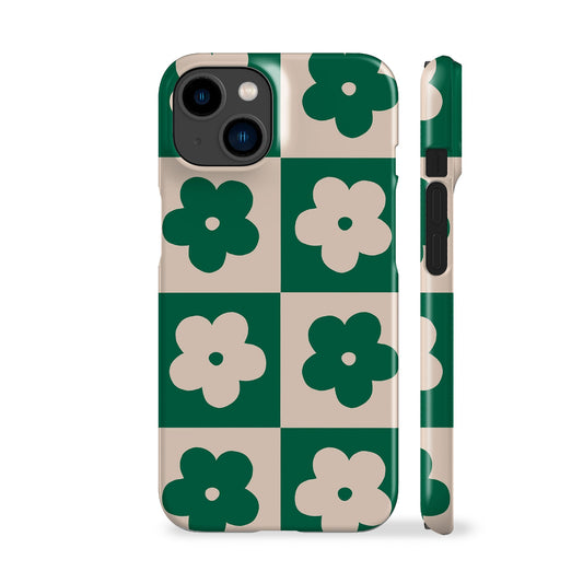 Flower Power Green Phone Case