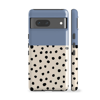 Geo Spotty Ice Blue Phone Case