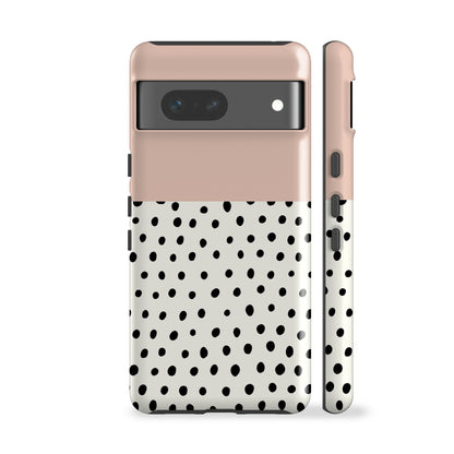 Geo Dots Pink Phone Case