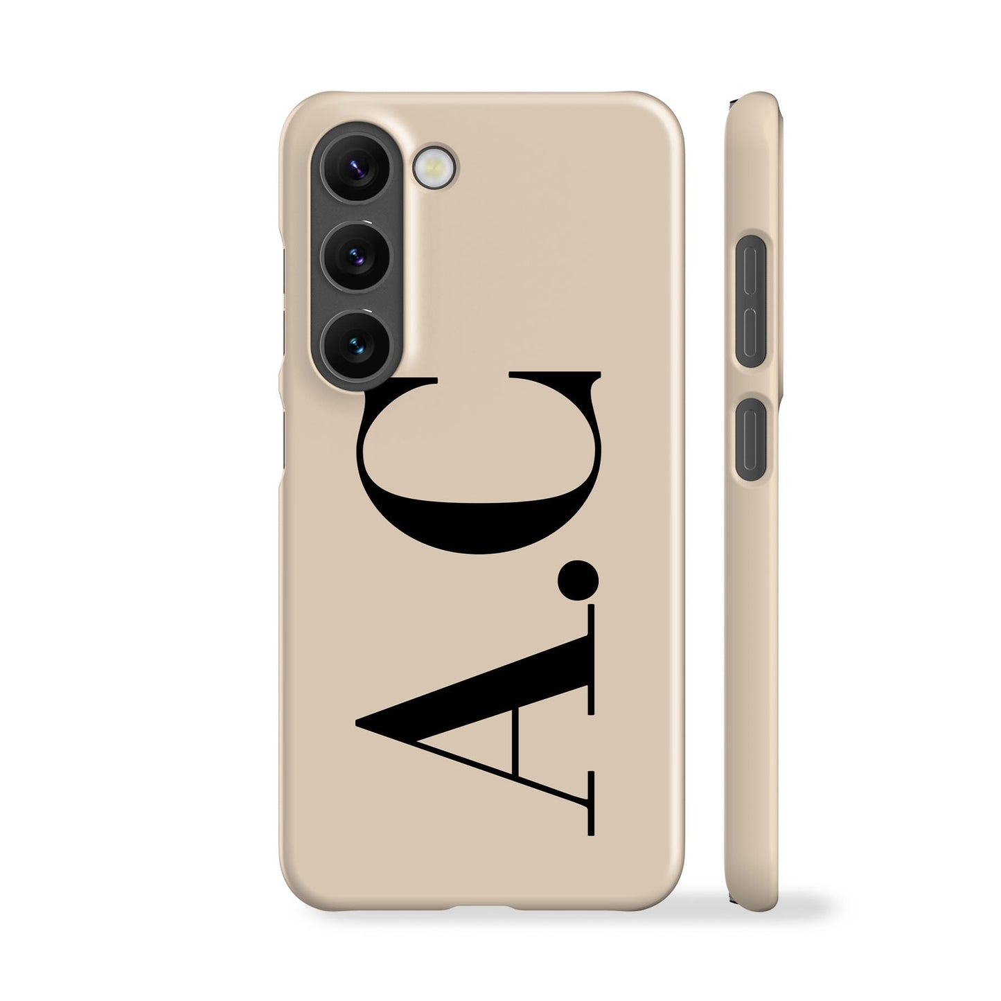 Custom Initials Ivory Phone Case