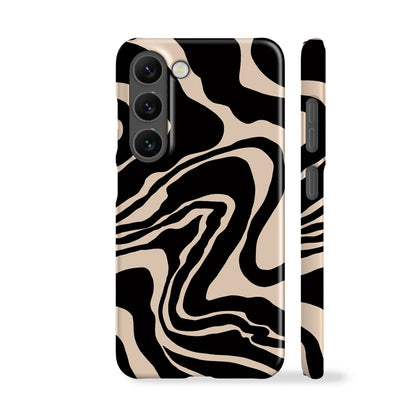 Liquid Marble Black Phone Case