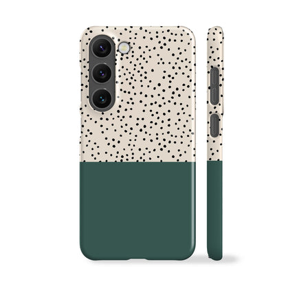 Geo Mini Spots Green Phone Case