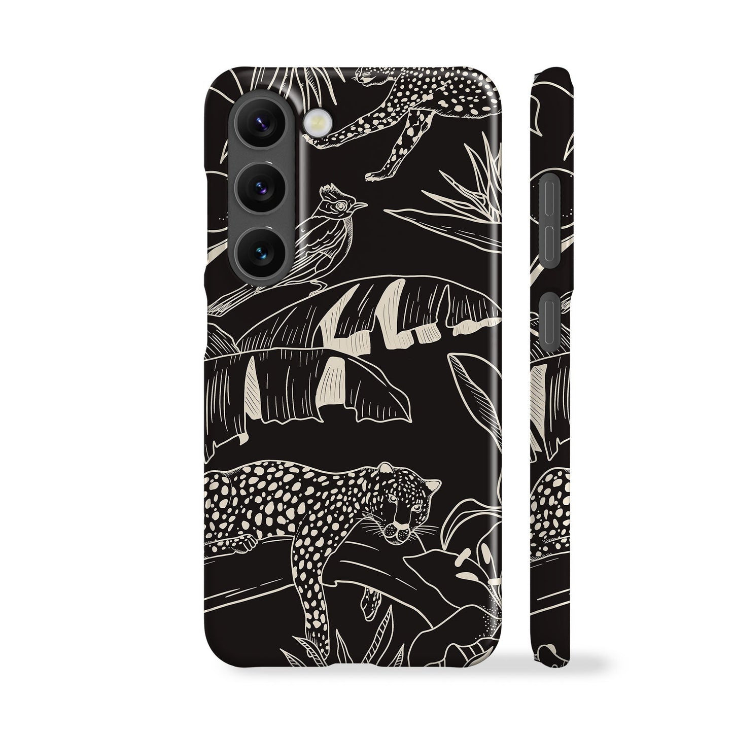 Jungle Jouy Black Phone Case