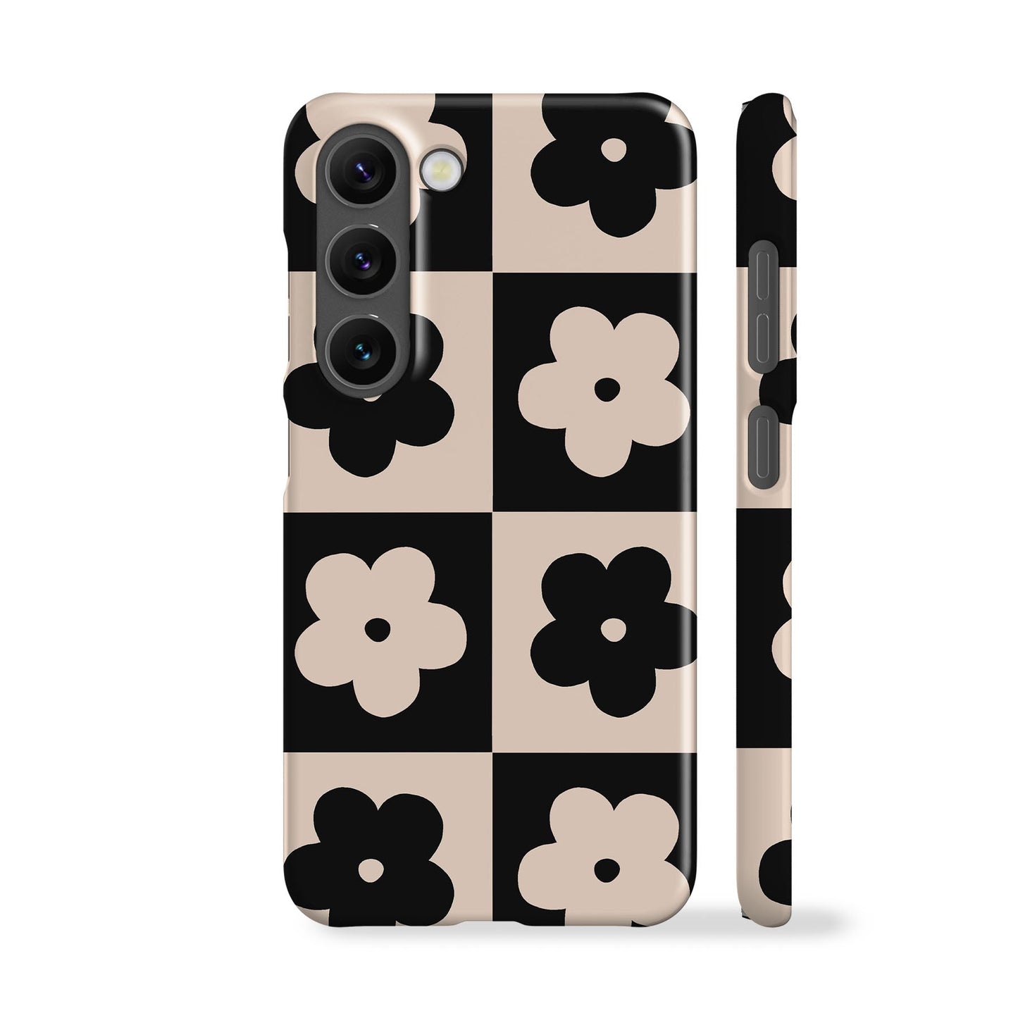 Flower Power Black Phone Case