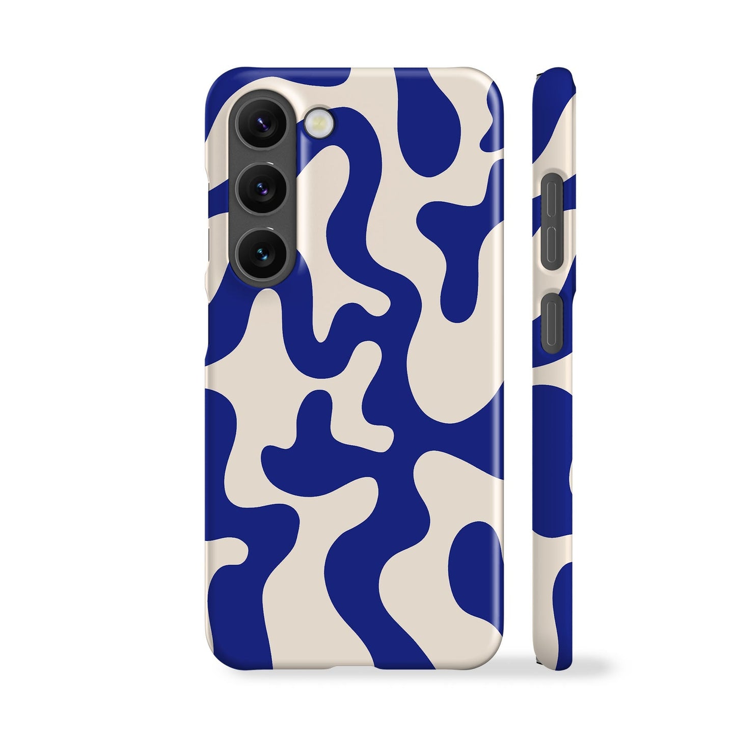 Aesthetic Blue Waves Phone Case