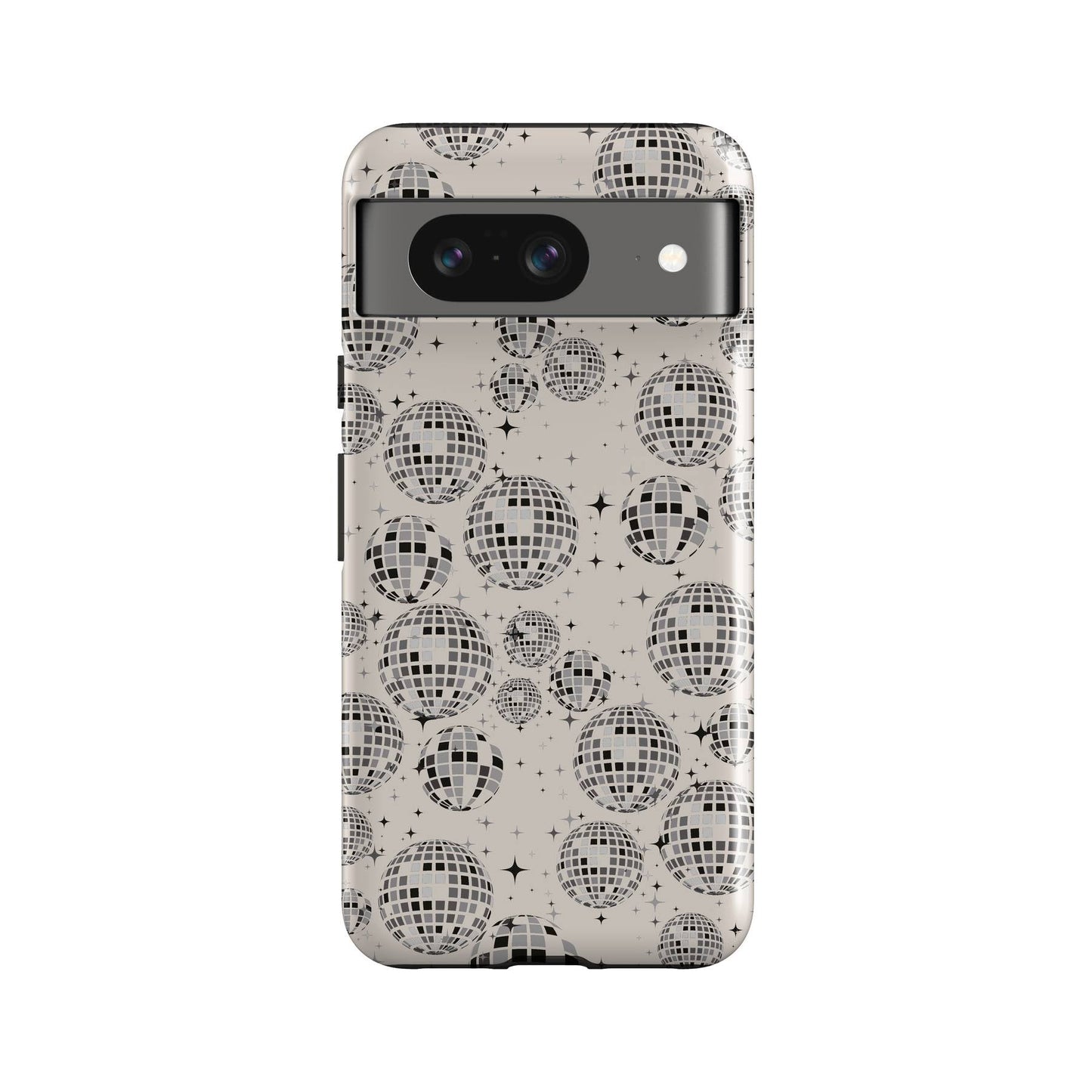 Mirror Ball Cream Phone Case