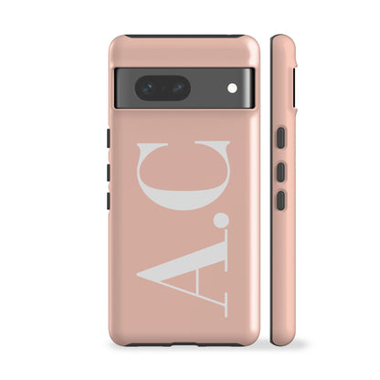 Custom Initials Blush Pink Phone Case