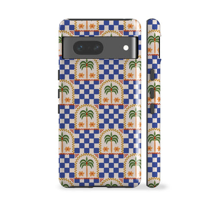 Morocco Blue Tiles Phone Case