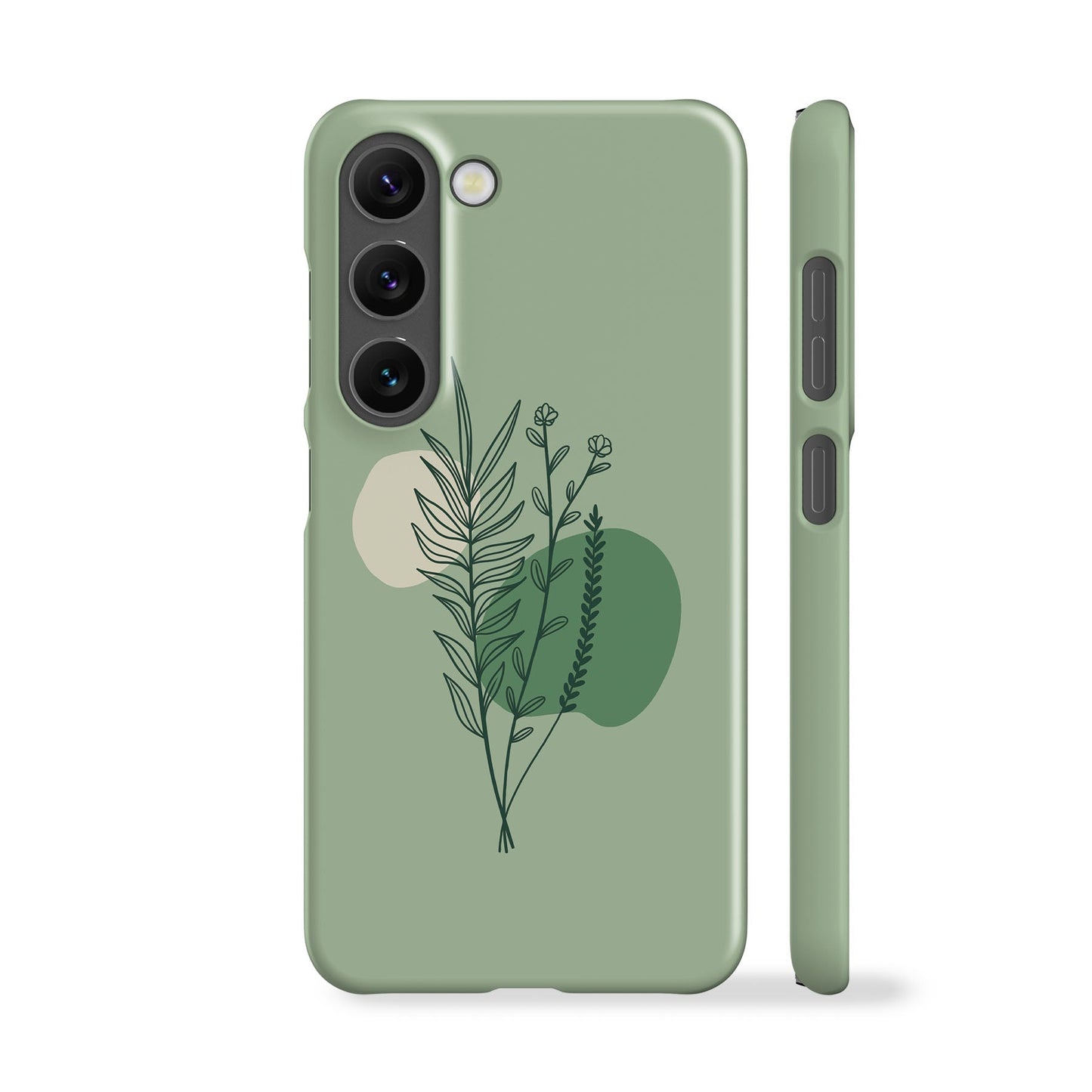 Wildflowers Green Phone Case