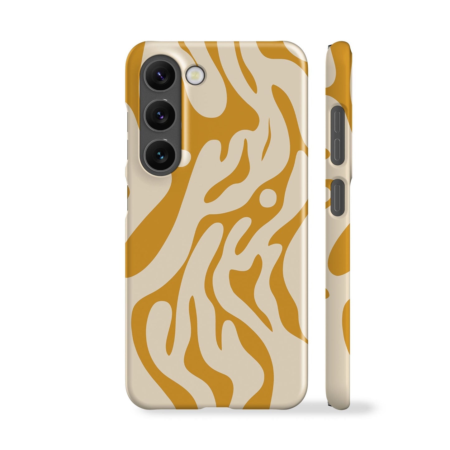 Ocean Waves Yellow Phone Case