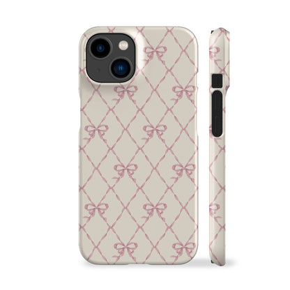 Vintage Pink Bows Phone Case