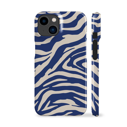 Blue Zebra Phone Case