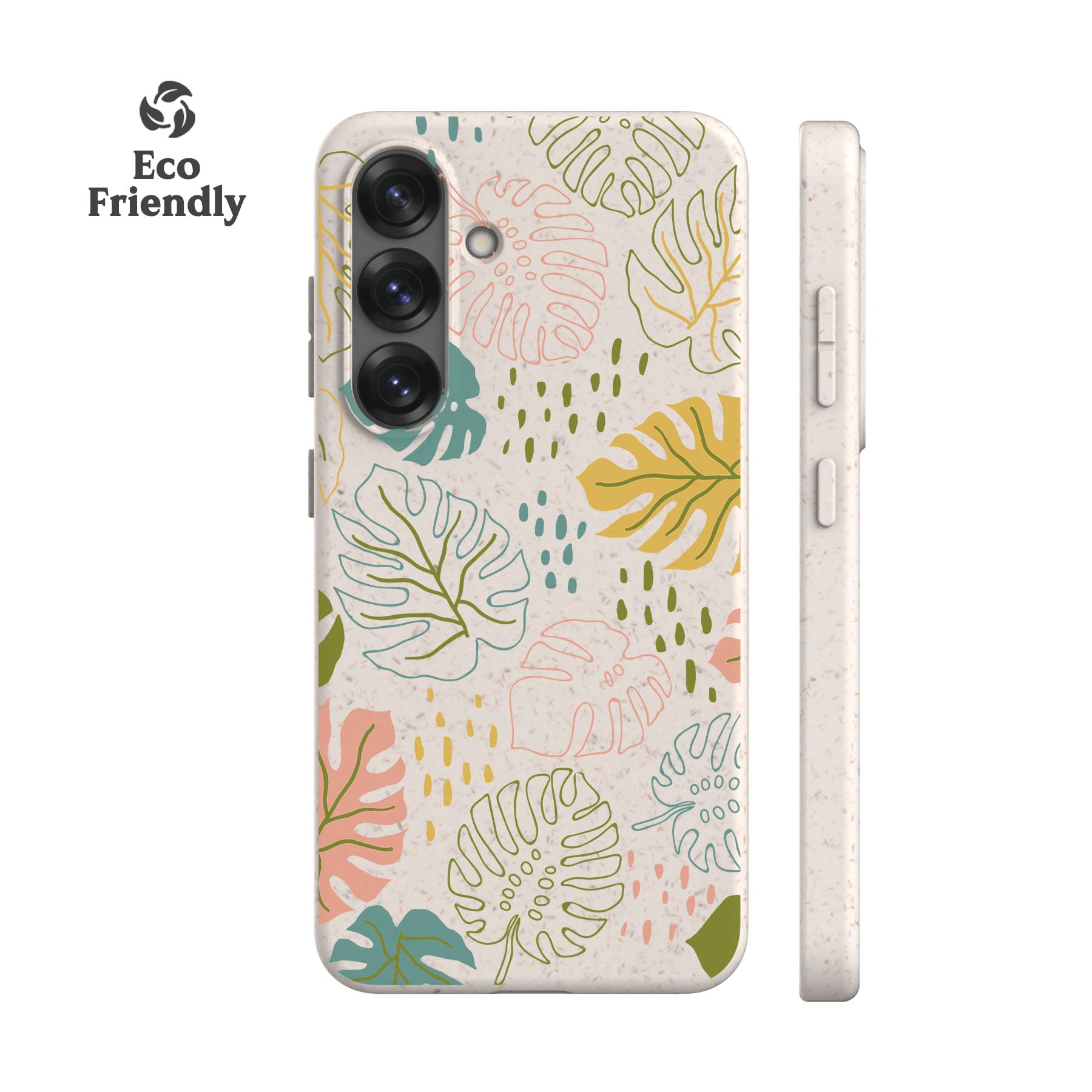 Abstract Monstera Eco-Friendly Phone Case