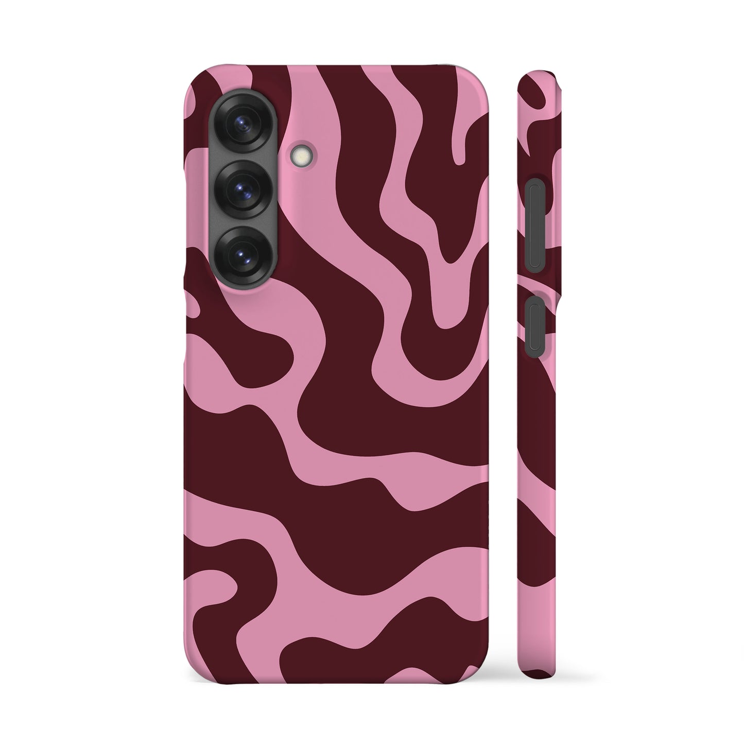 Abstract Pink Wave Phone Case