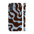 Abstract Chocolate Wave Phone Case