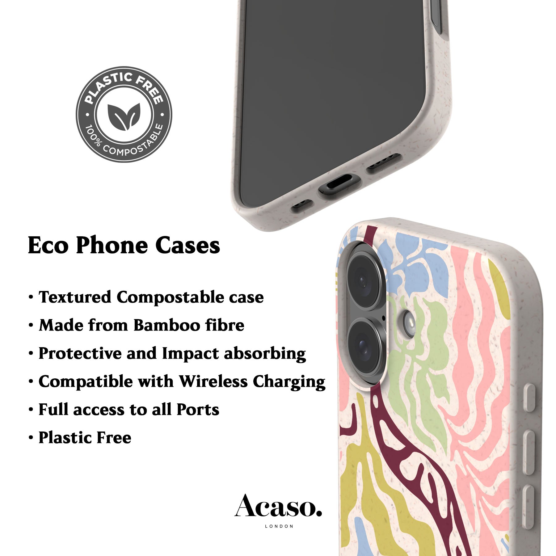 Abstract Jungle Eco-Friendly Phone Case