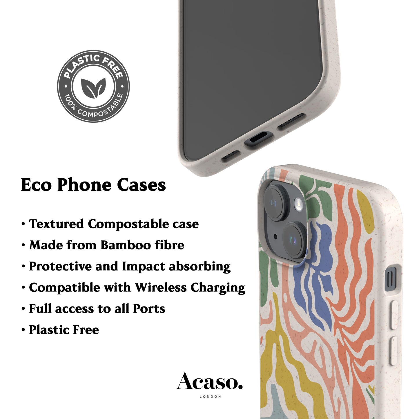 Pastel Jungle Eco-Friendly Phone Case