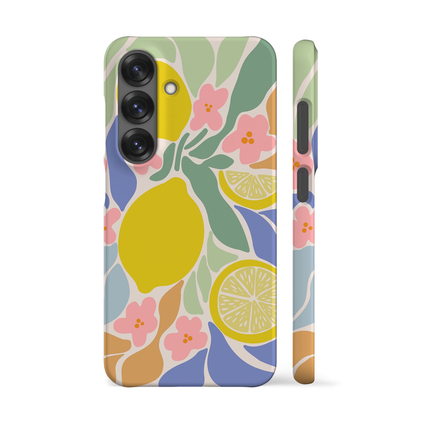 Abstract Lemon Phone Case