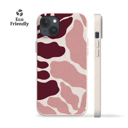 Pink Abstract Algae Eco-Friendly Phone Case