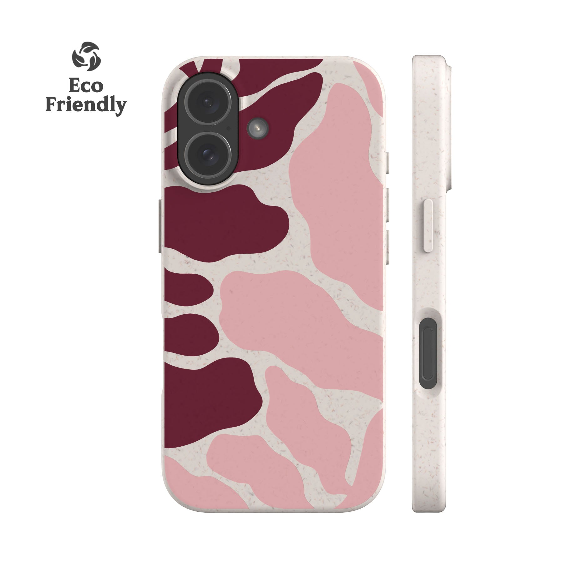 Pink Abstract Algae Eco-Friendly Phone Case