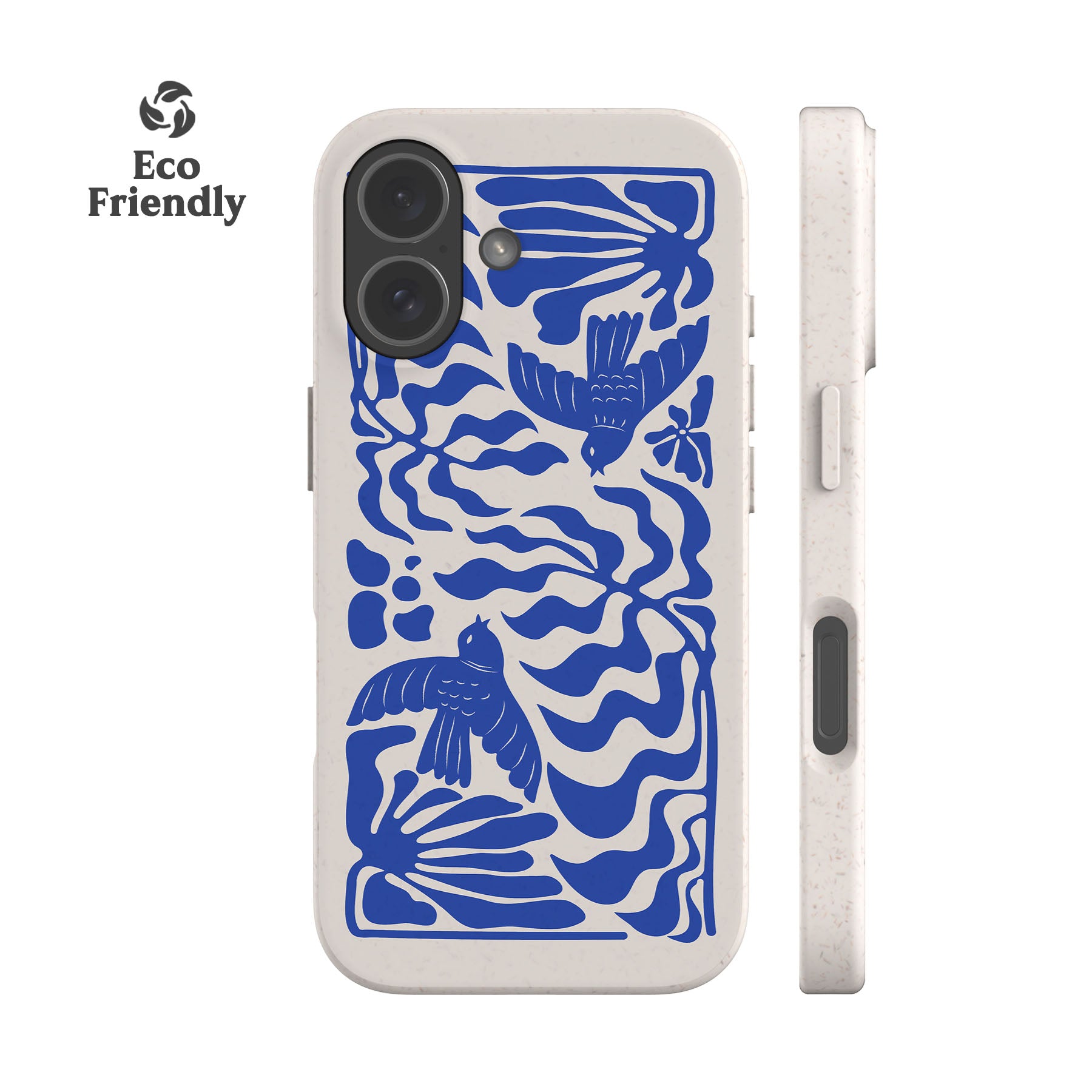 Abstract Swallows Eco-Friendly Phone Case