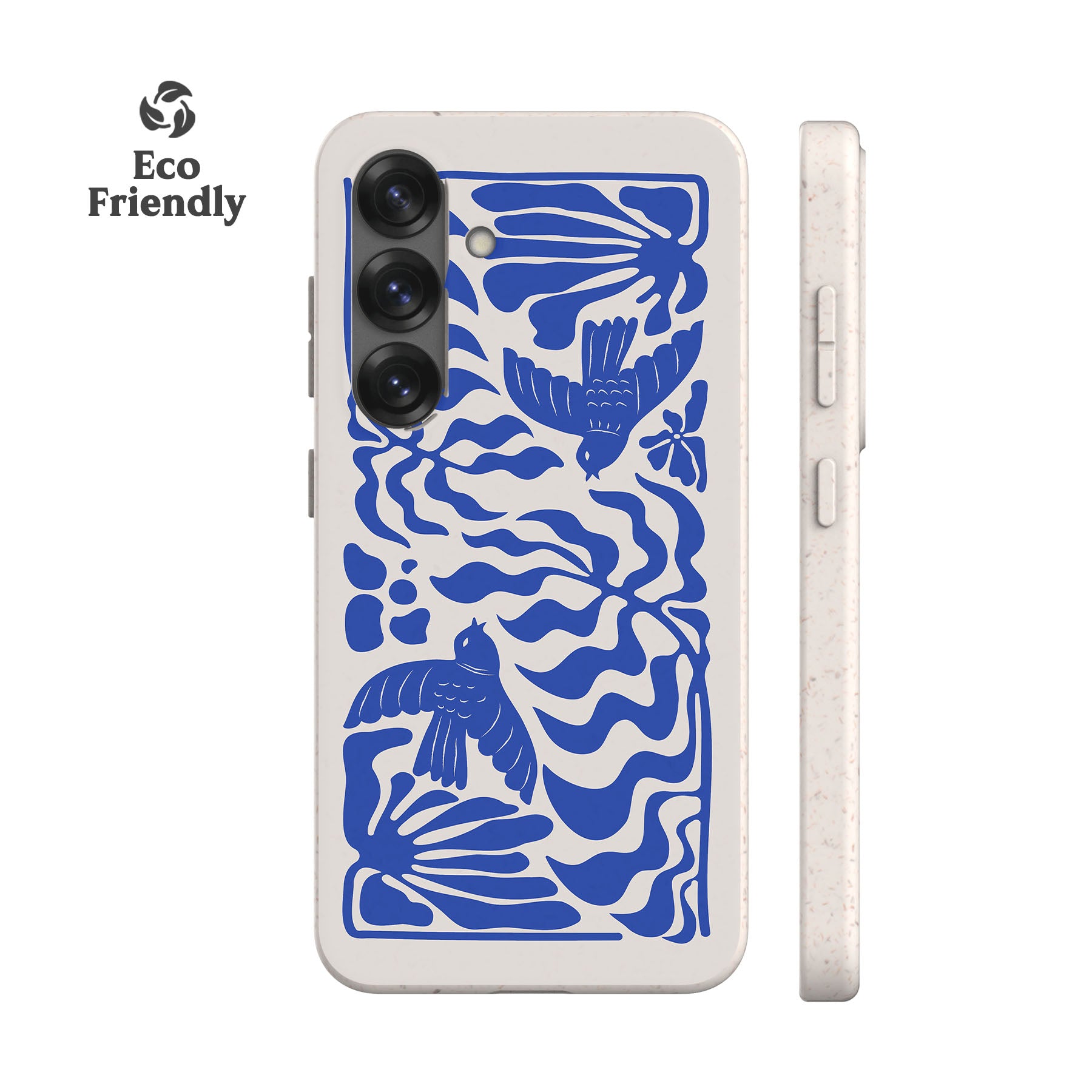 Abstract Swallows Eco-Friendly Phone Case
