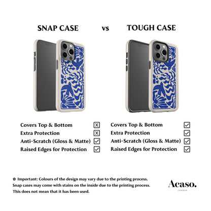 Swallows Blue Phone Case