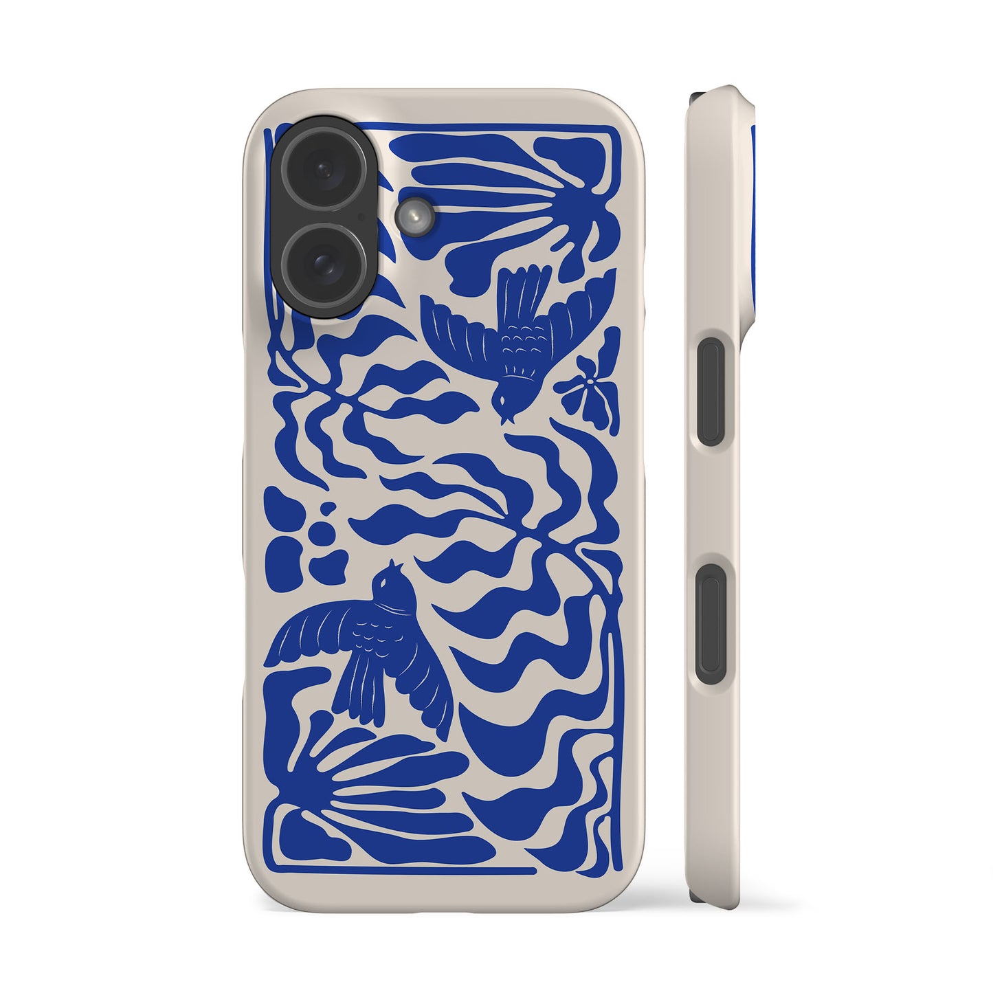 Swallows Blue Phone Case