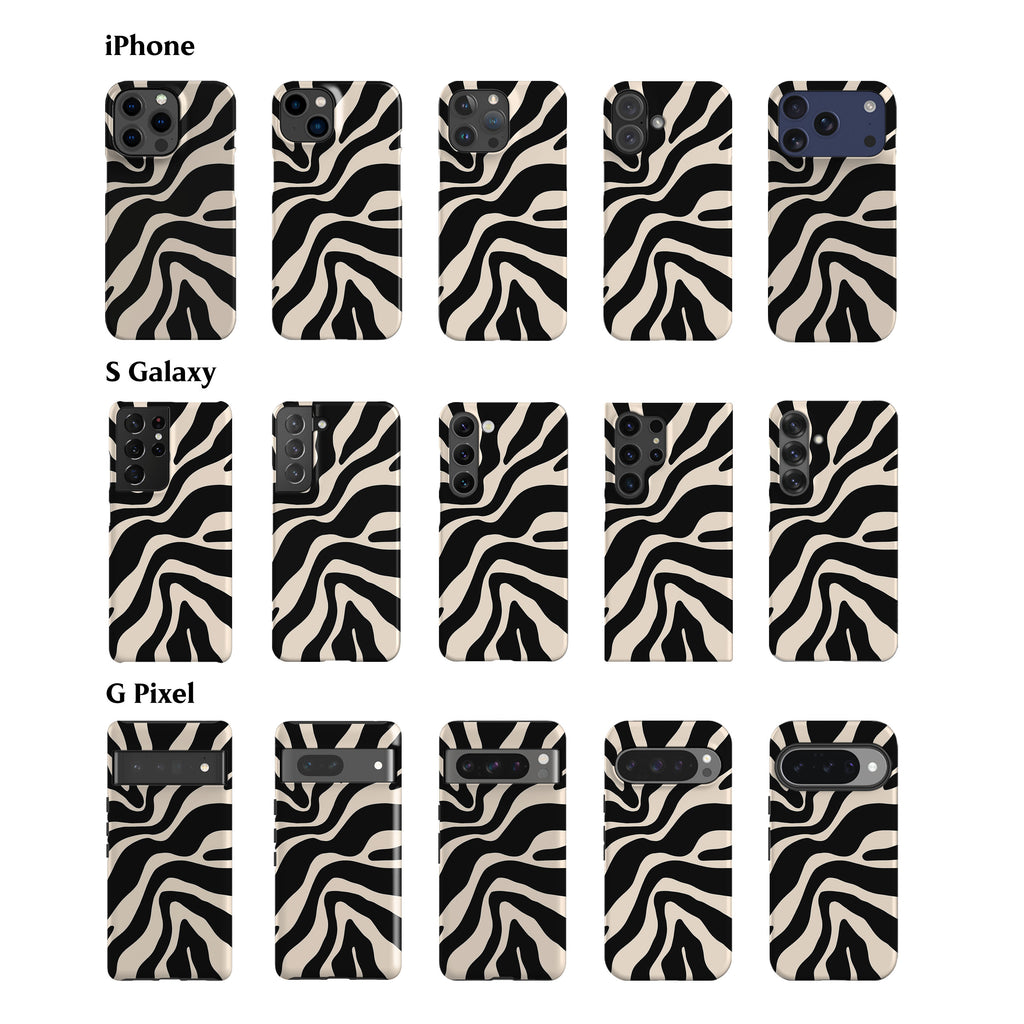 Zebra Print Phone Case
