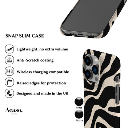 Zebra Print Phone Case