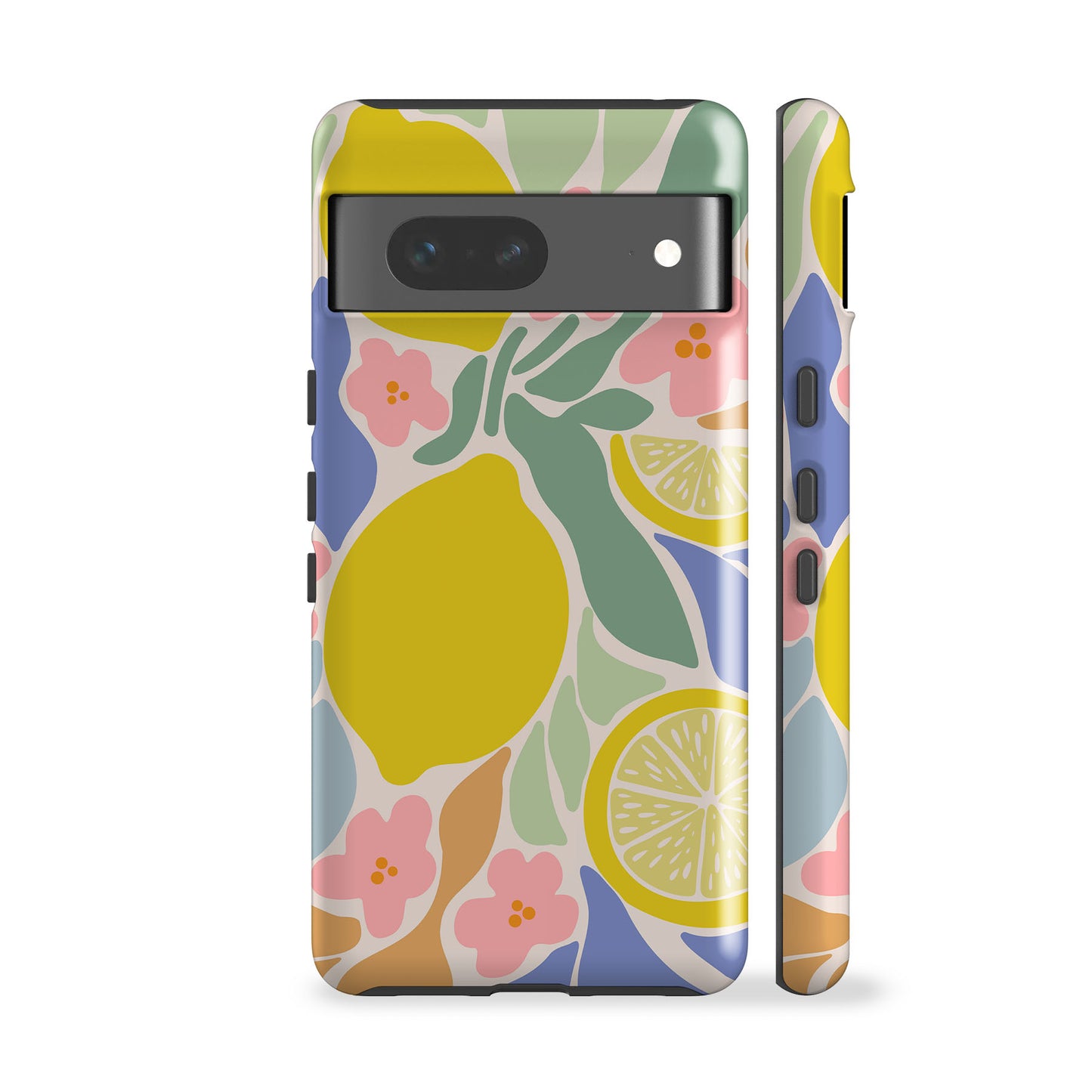 Abstract Lemon Phone Case