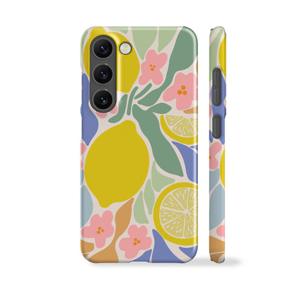 Abstract Lemon Phone Case