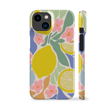 Abstract Lemon Phone Case