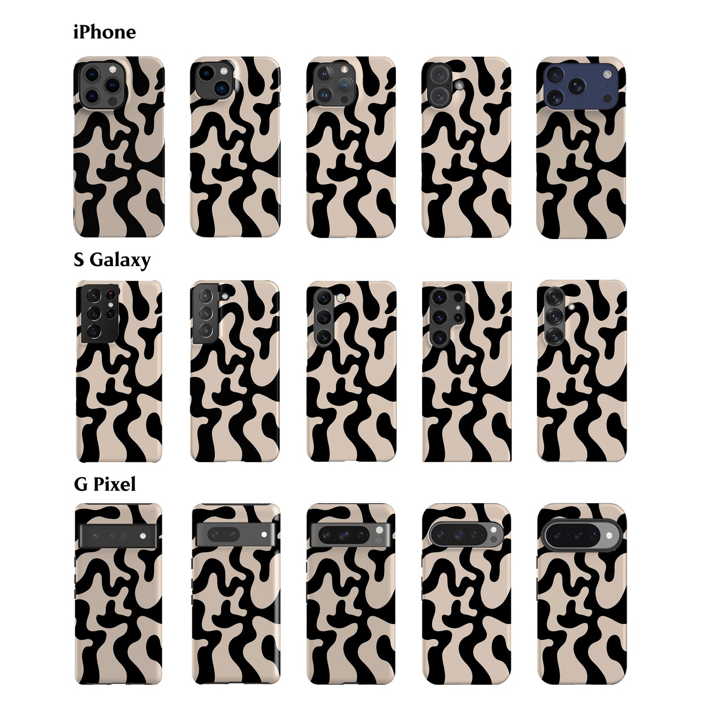 Aesthetic Swirls Phone Case