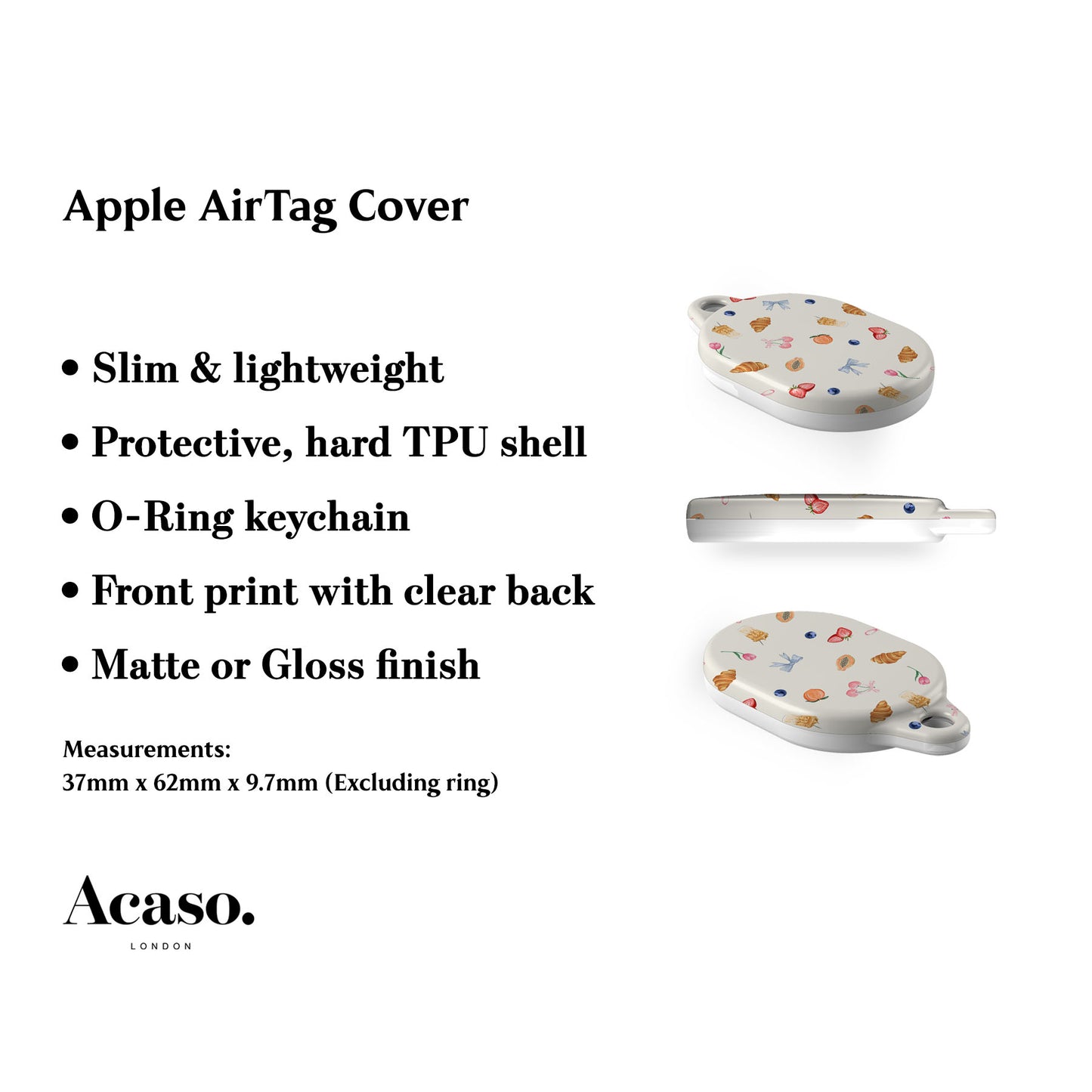 Coquette AirTag Holder