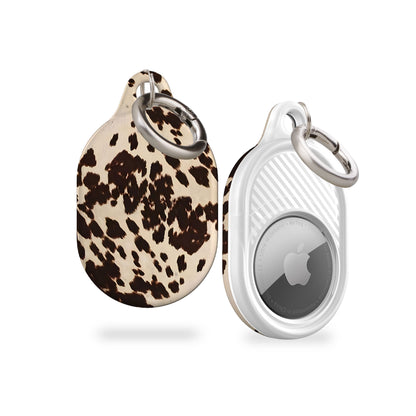 Speckled Cow AirTag Holder