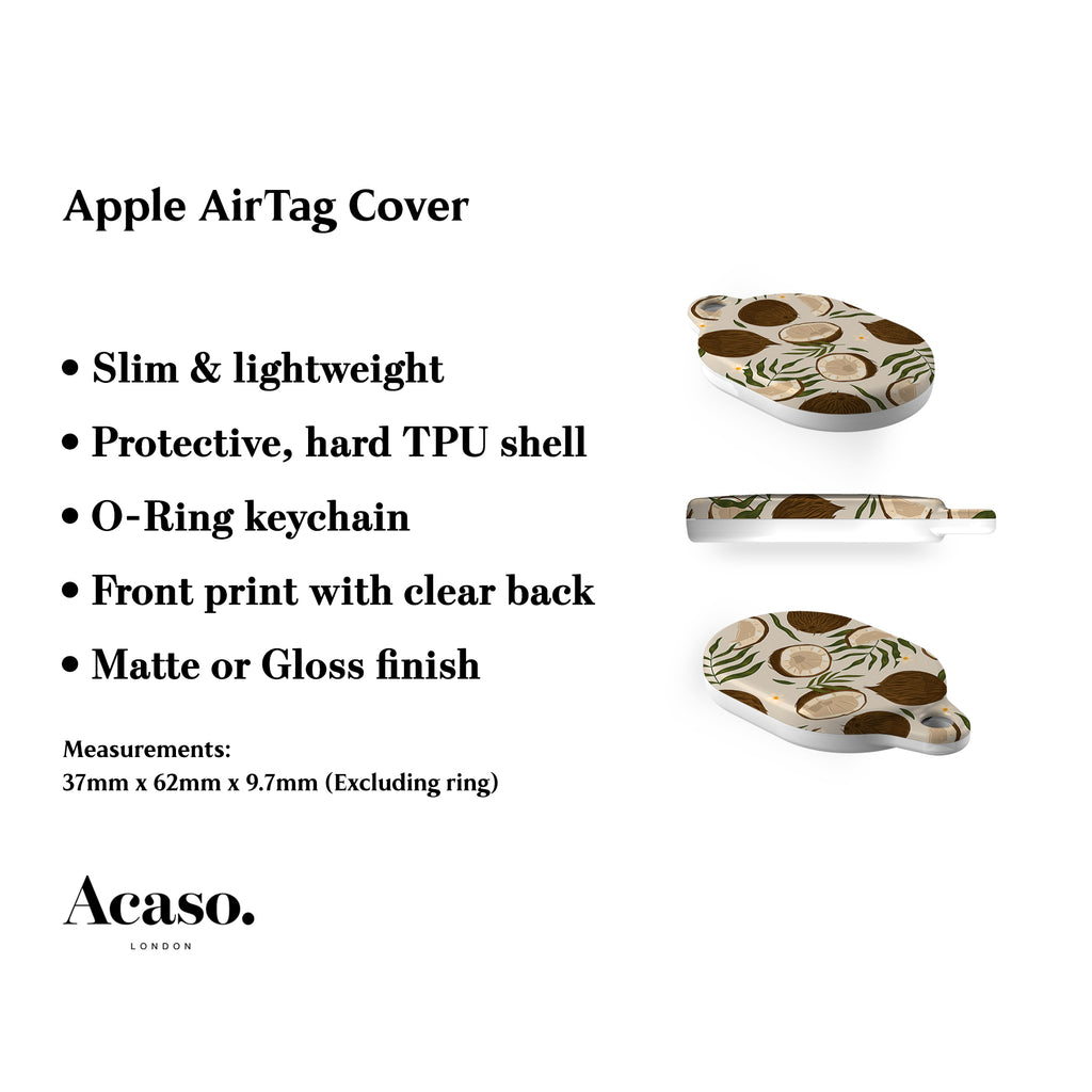 Coconuts AirTag Holder