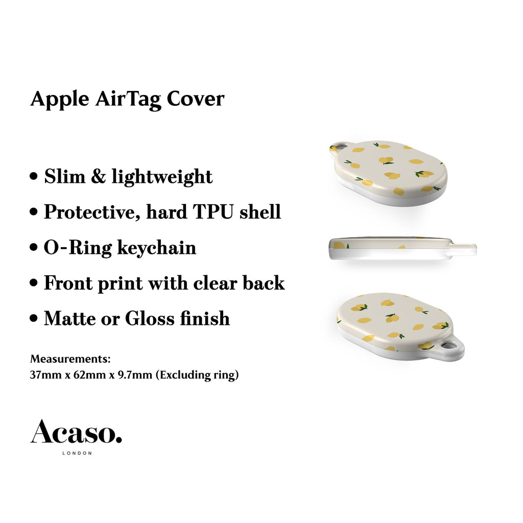 Mini Lemons AirTag Holder