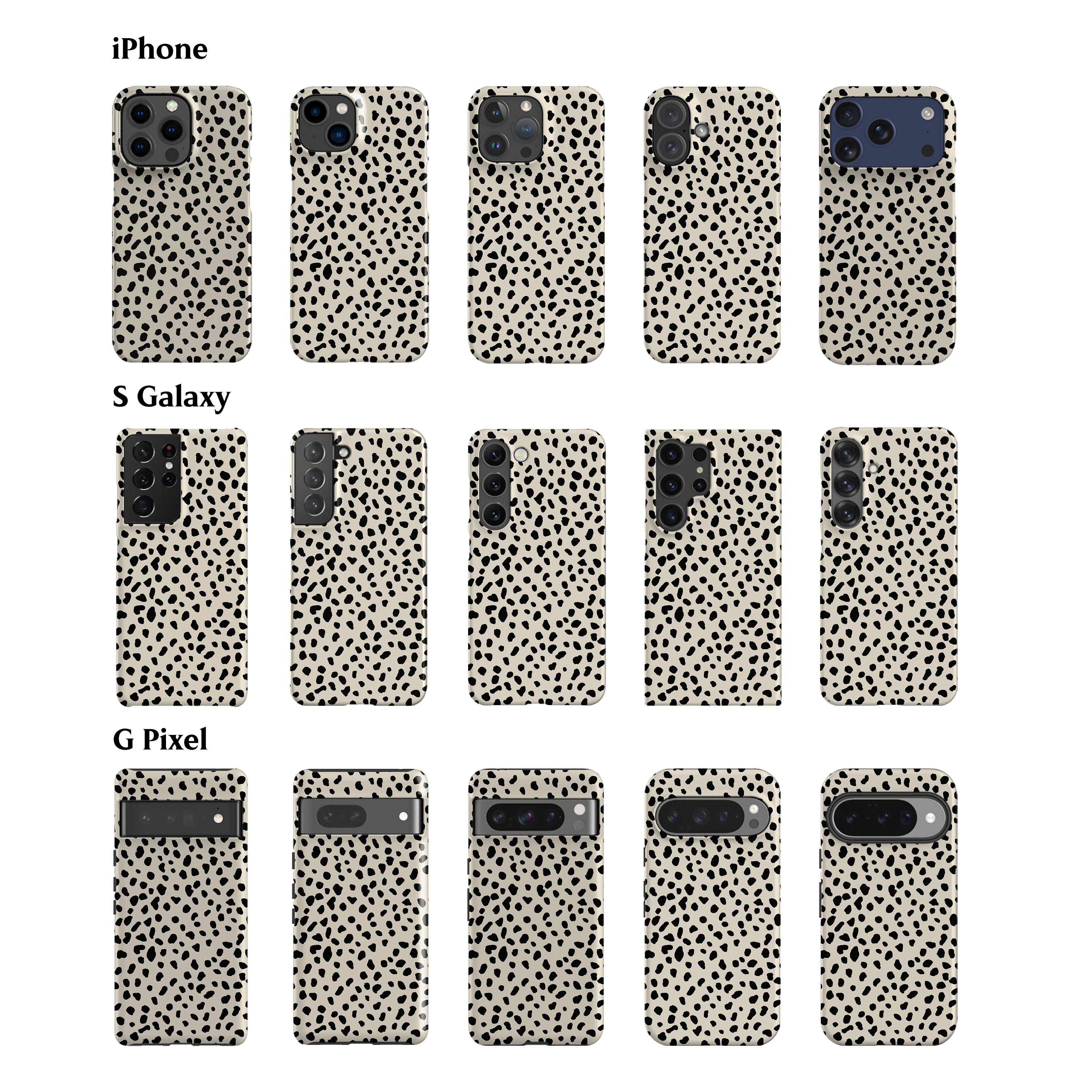 Animal Dots Phone Case