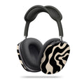 Abstract Wavy Black AirPods Max Cover