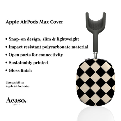 Checkerboard AirPods Max Cover