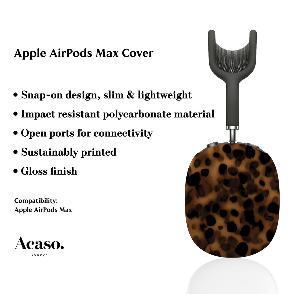 Dark Tortoise AirPods Max Cover