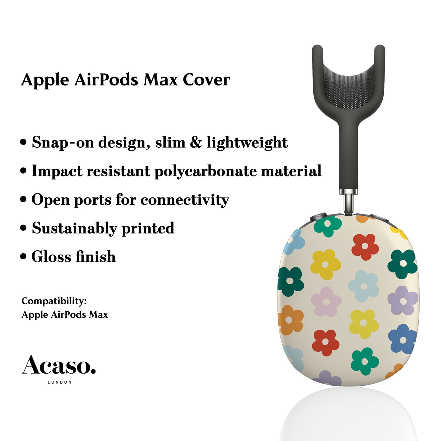 Floral AirPods Max Cover