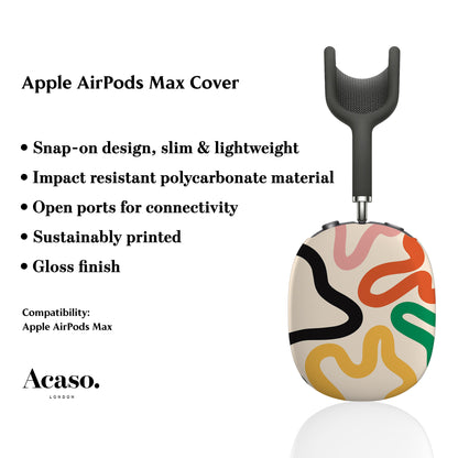 Organic Shapes AirPods Max Cover