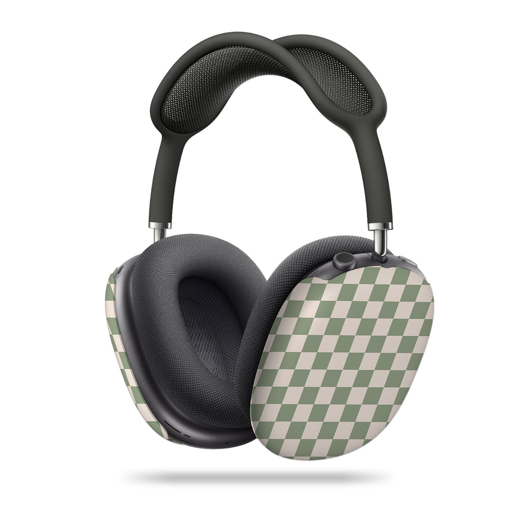 Green Checkered AirPods Max Cover